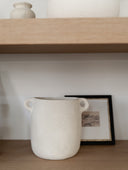 Curation #1 (2 items - Paper Mache Vase and Art)